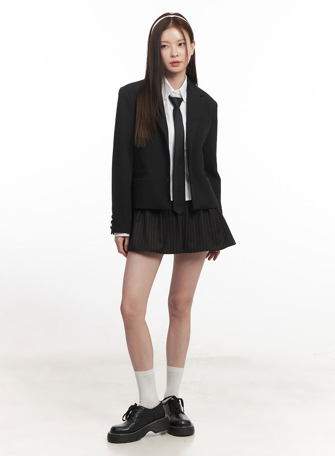 buckle-flare-stripe-mini-skirt-ca501