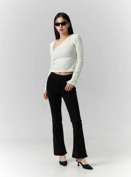 asymmetrical-tank-top-and-bolero-set-id306