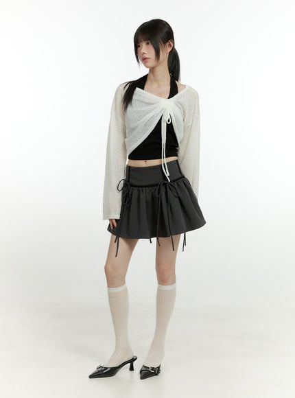 ribbon-flare-mini-skirt-cg402