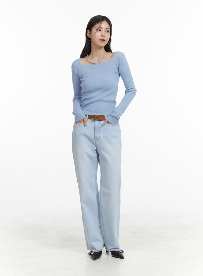 raw-cut-straight-jeans-oa419