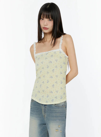 floral-lace-trim-cami-iu518