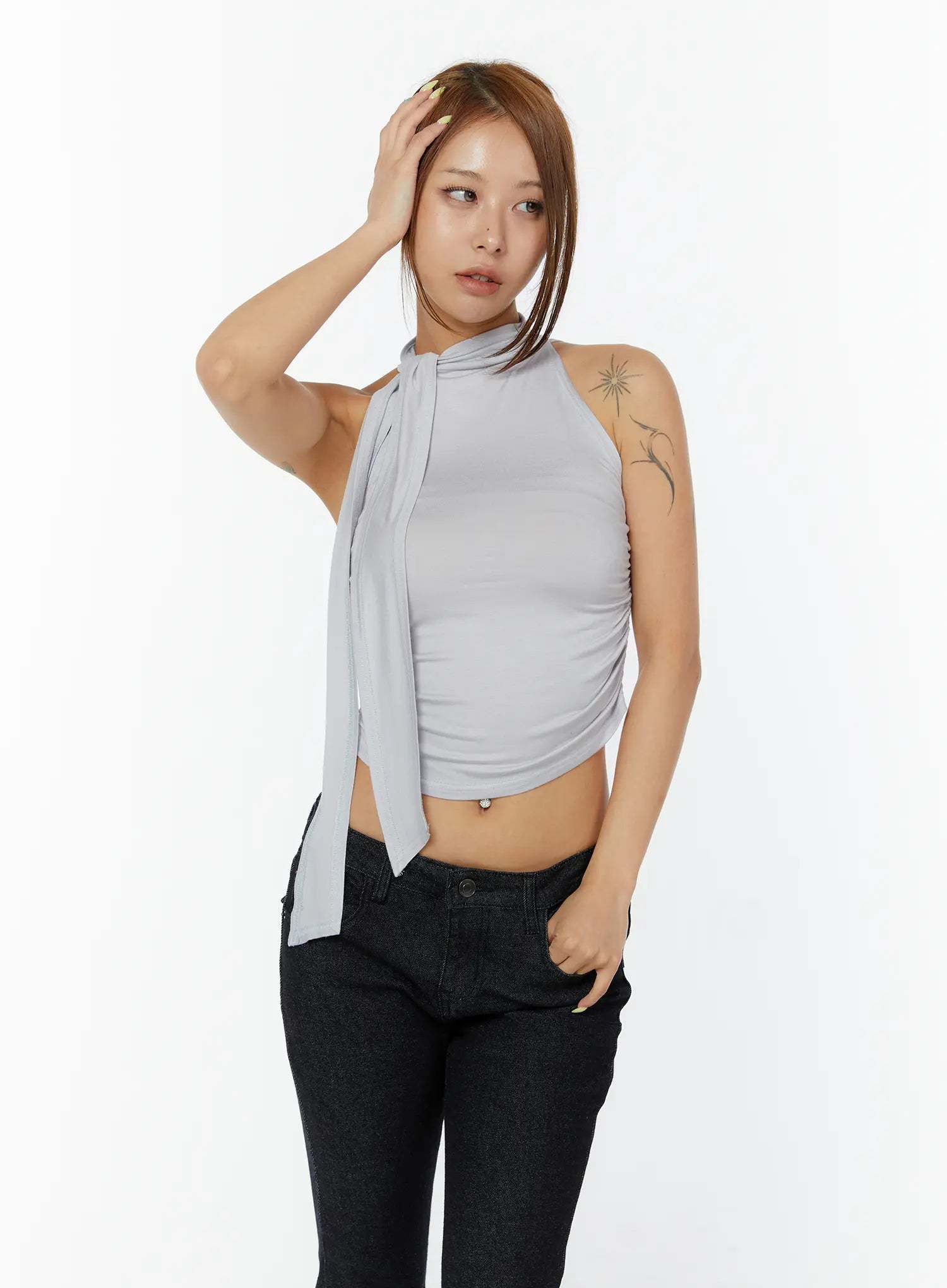 sleeveless-shirred-halter-top-cy520