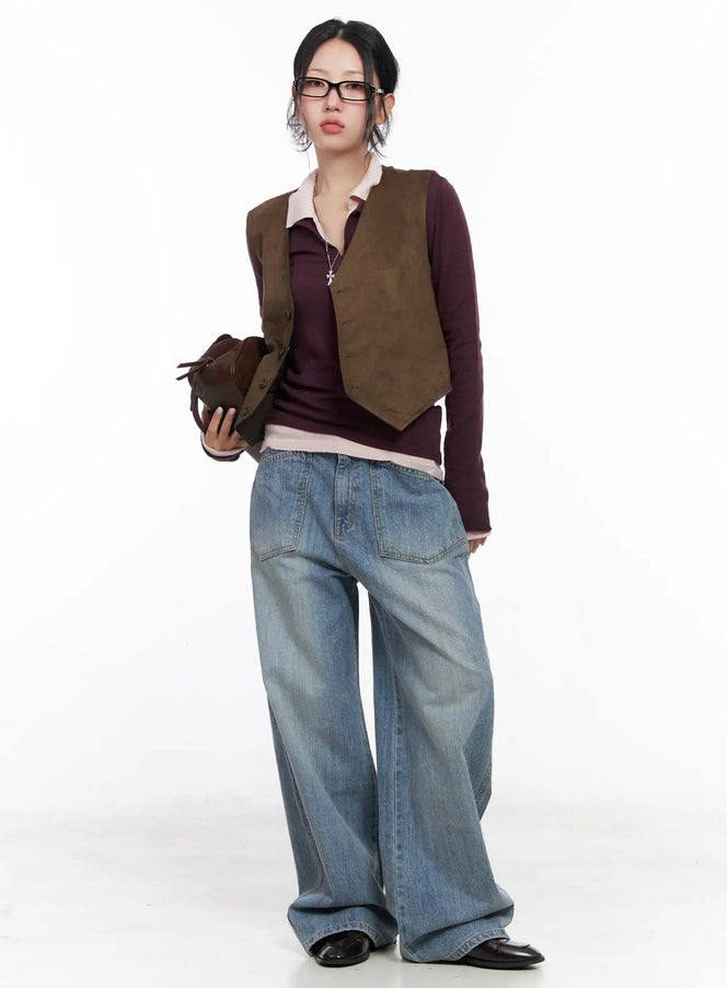 macie-button-detail-wide-leg-jeans-cn514