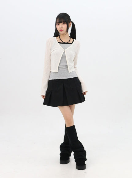 mesh-long-sleeve-crop-cardigan-in310