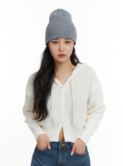 knit-button-crop-hoodie-oj429