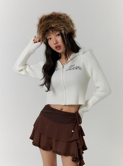 zip-up-lettering-hooded-crop-knit-top-cd314