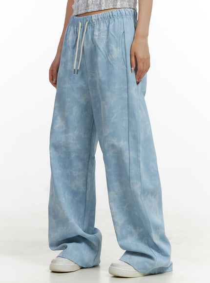 dyed-banded-baggy-jeans-ou403