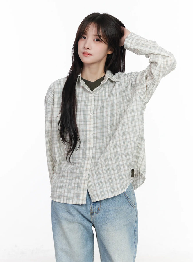 checkered-long-sleeve-shirt-cm527