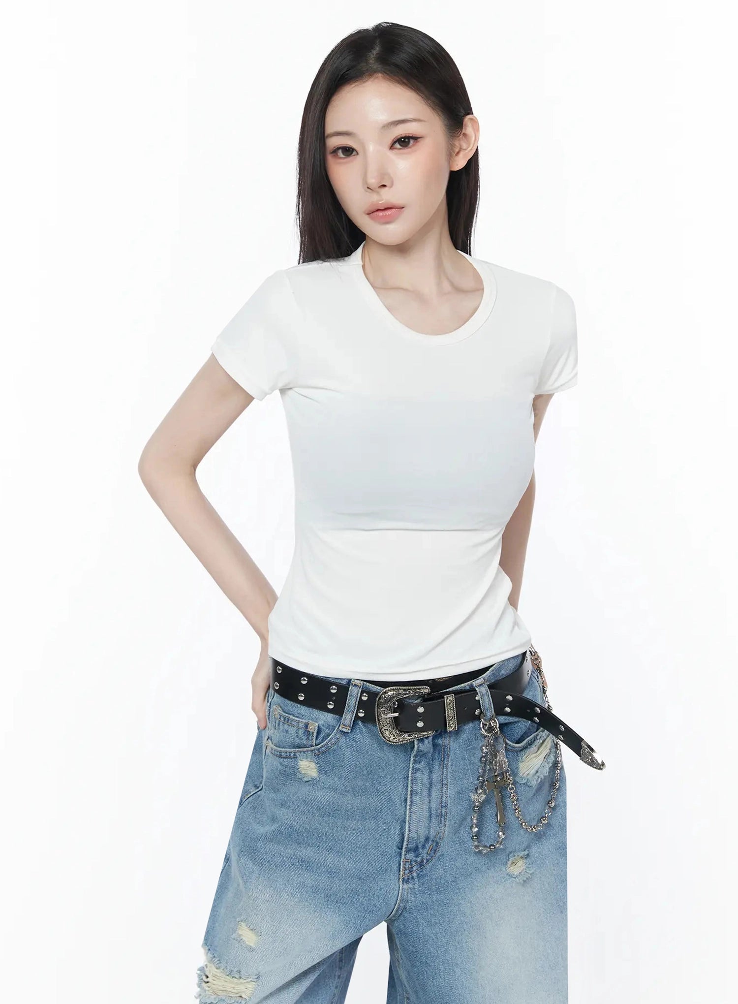 stretch-cap-sleeve-tee-iu512