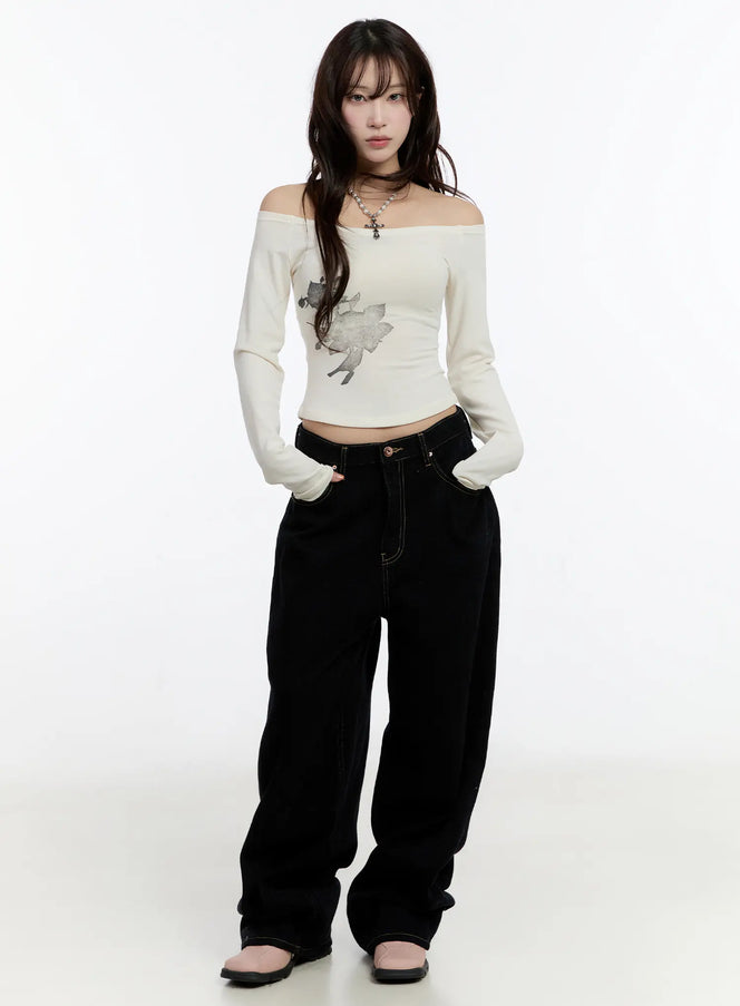 off-shoulder-printed-long-sleeve-top-cn524