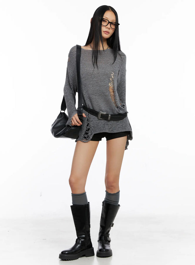 suede-studded-black-shorts-cs511