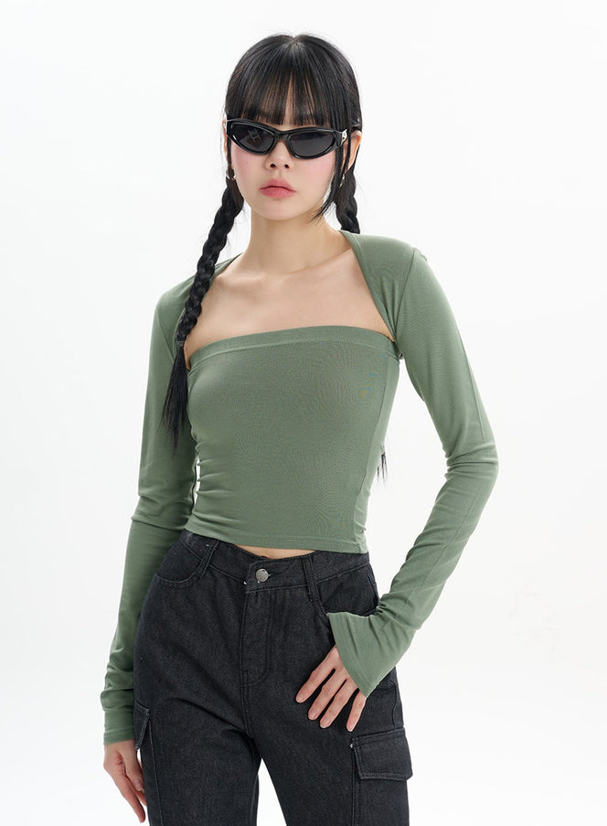 hollow-out-shrug-and-solid-tube-top-if413