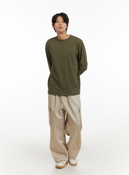 mens-basic-oversize-long-sleeve-tee-dark-green-iy402