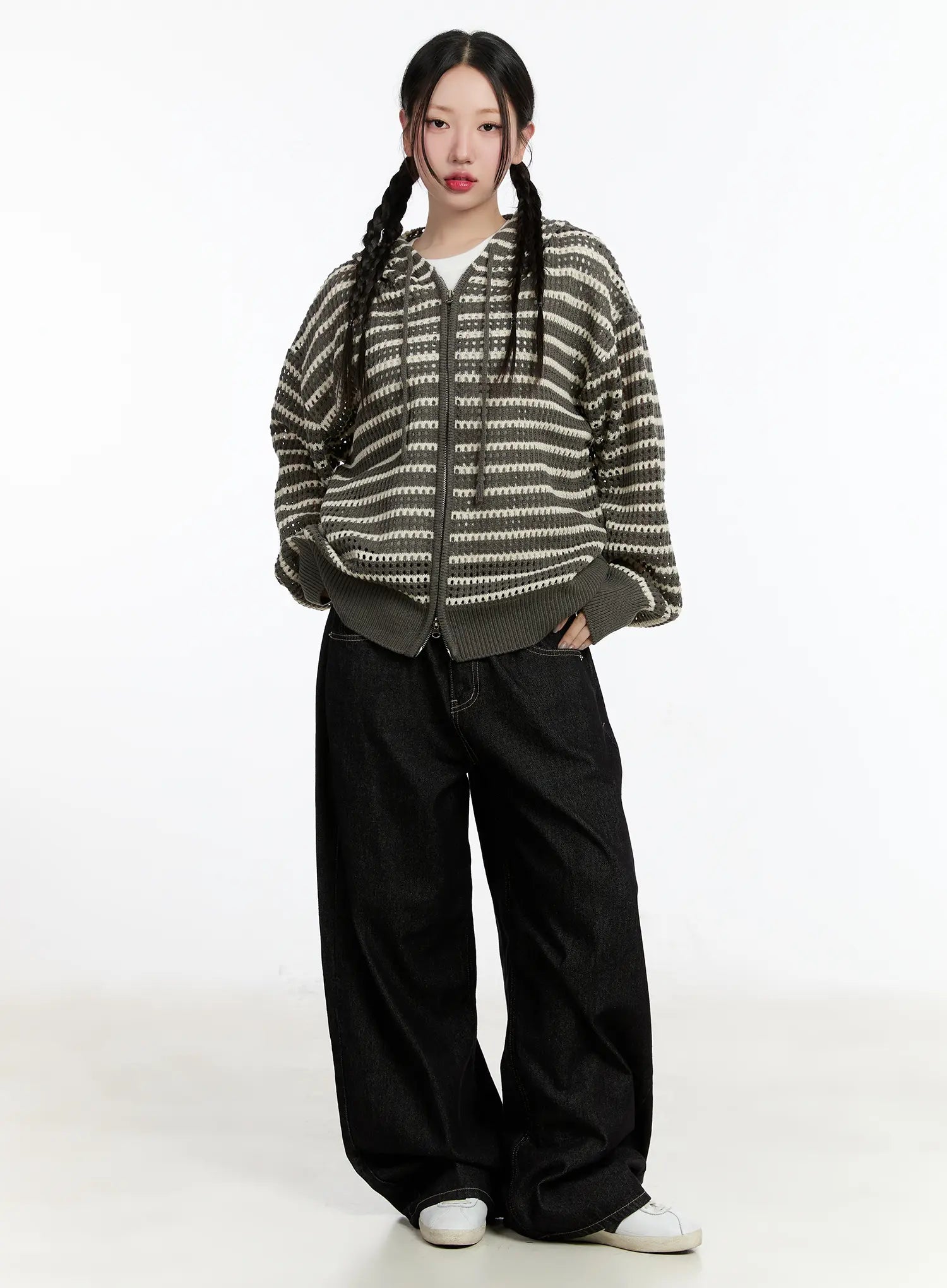 striped-knit-hooded-cardigan-cm511