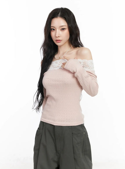 lace-off-shoulder-pointelle-long-sleeve-top-cm518