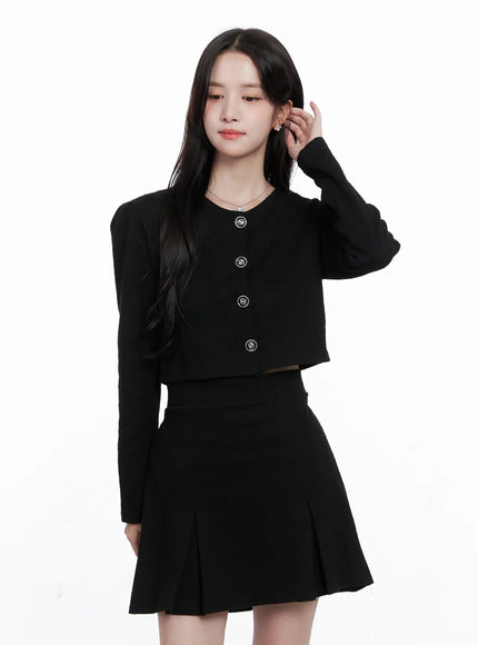 elegant-buttoned-jacket-and-skirt-set-cs519