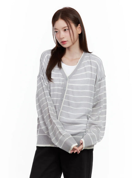 oversized-striped-cardigan