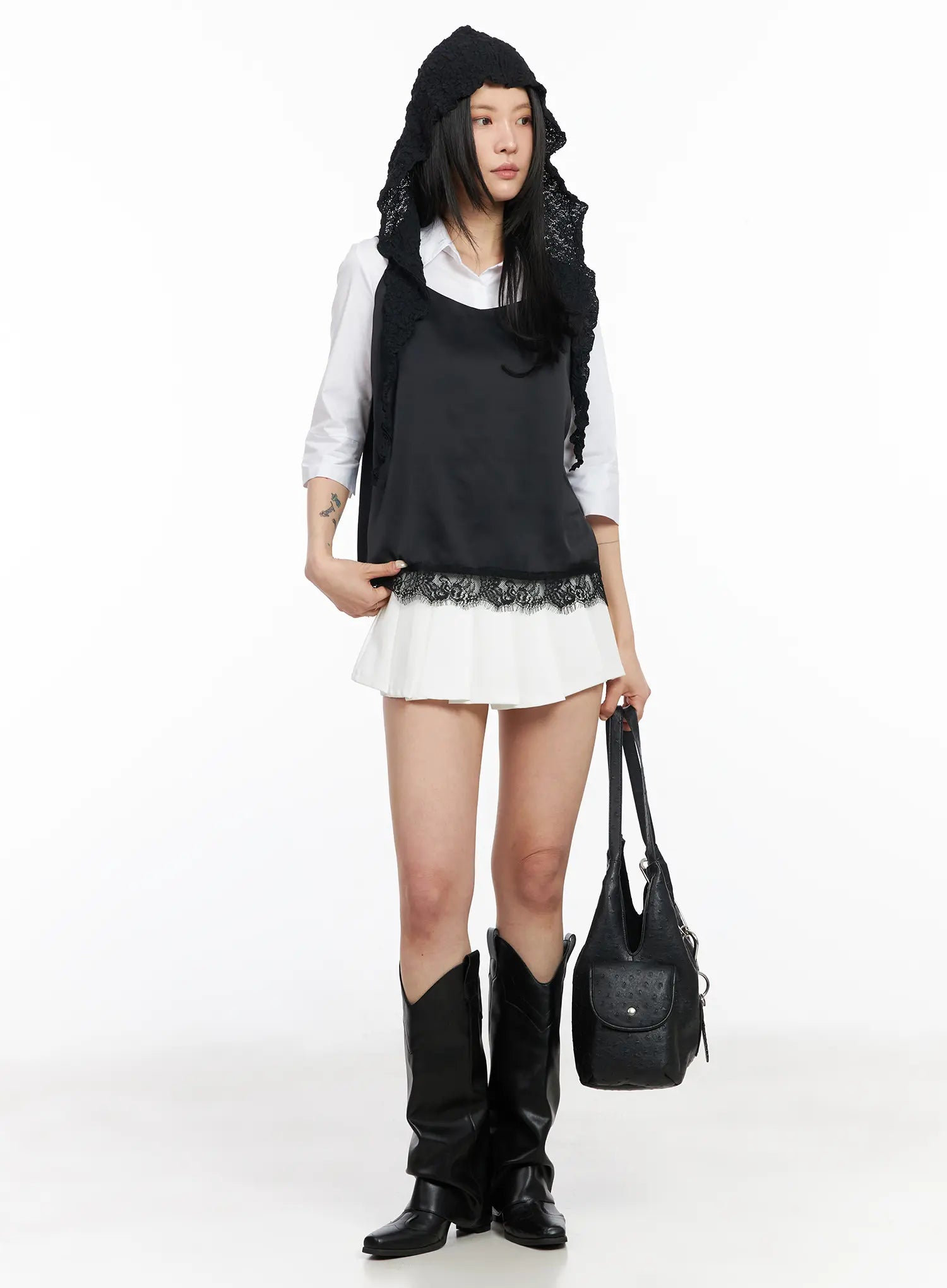 ruffled-pleated-mini-skirt-cm516