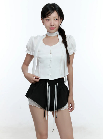 puff-sleeve-crop-top-scarf-cu527