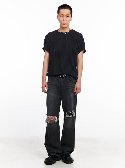 men-s-knit-ribbed-t-shirt-iu503