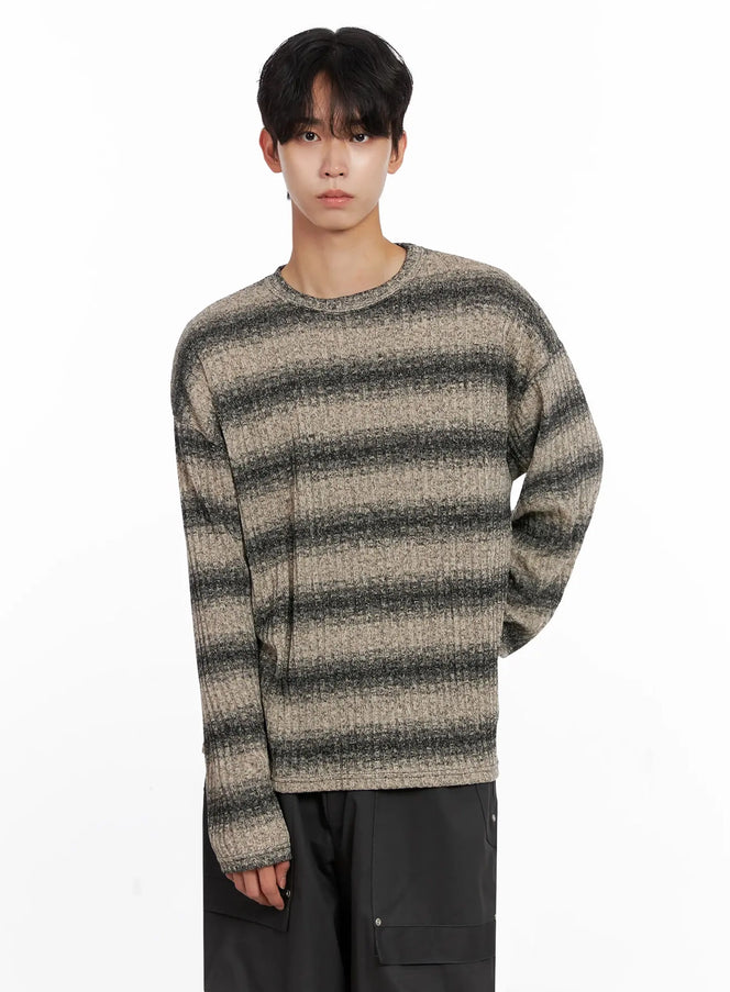 mens-ribbed-striped-long-sleeve-shirt-io516