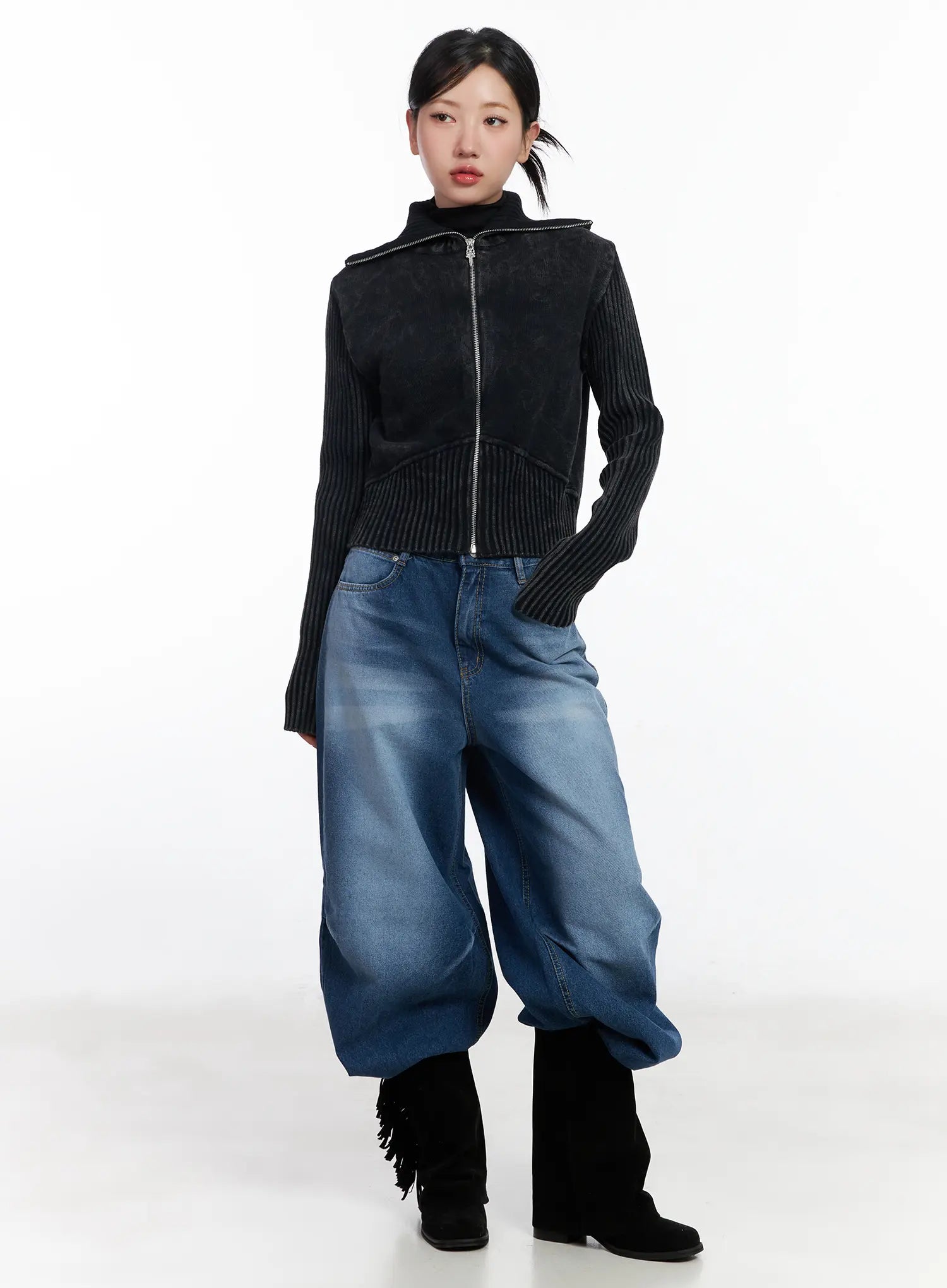 ribbed-high-neck-zip-up-cardigan-cj530