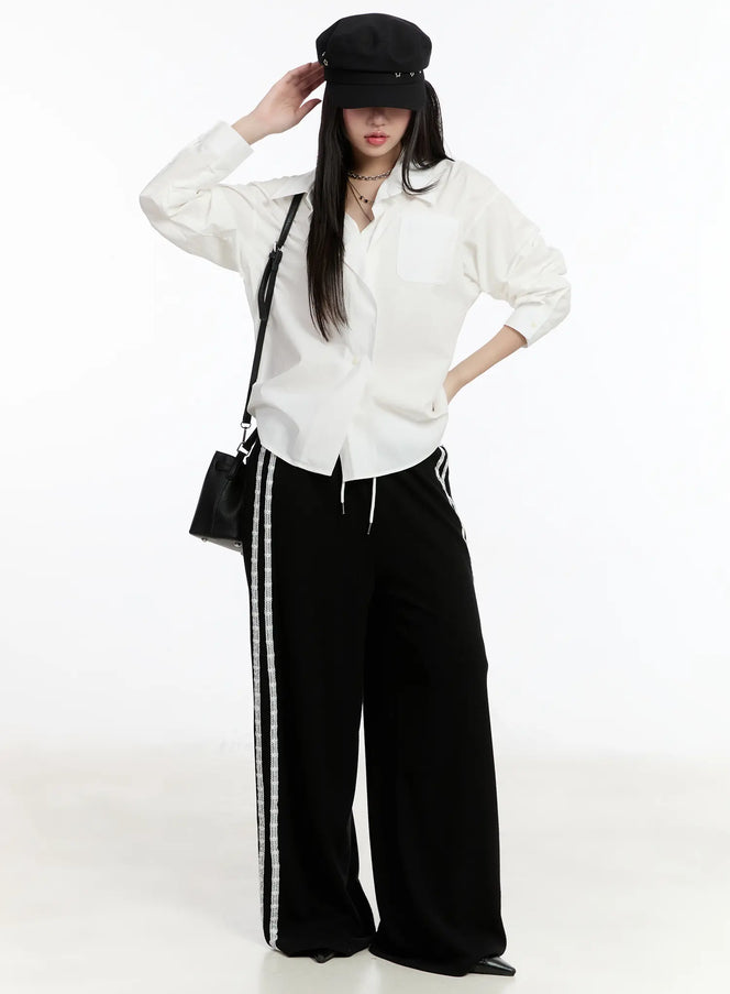 striped-lace-sweatpants-cm511