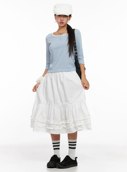 3-4-sleeve-round-neck-tee-ig527