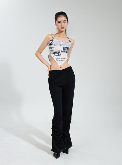 ruched-bootcut-track-pants-iy322