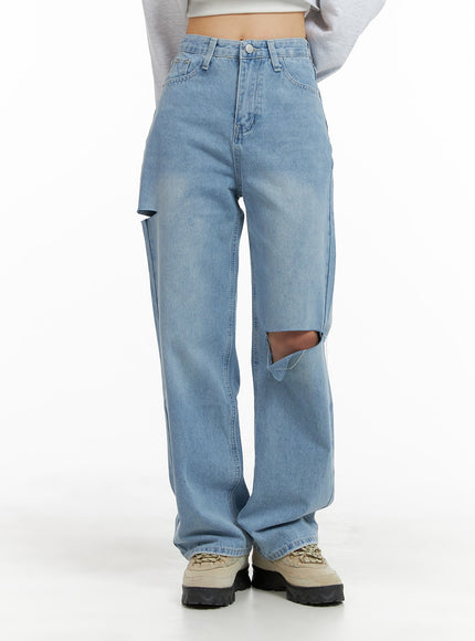 cut-out-washed-straight-jeans-om421