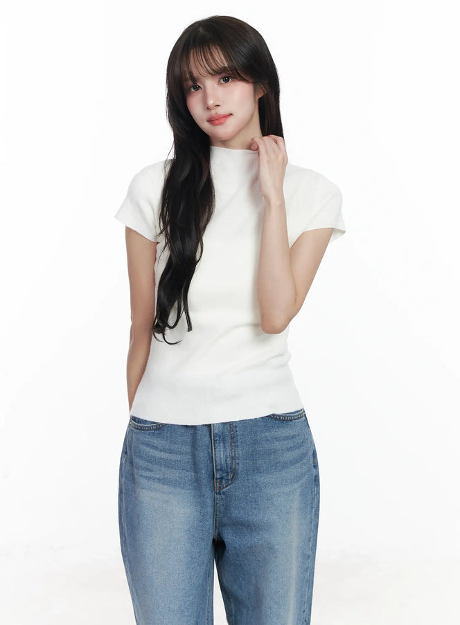 short-sleeve-knit-top-ij529