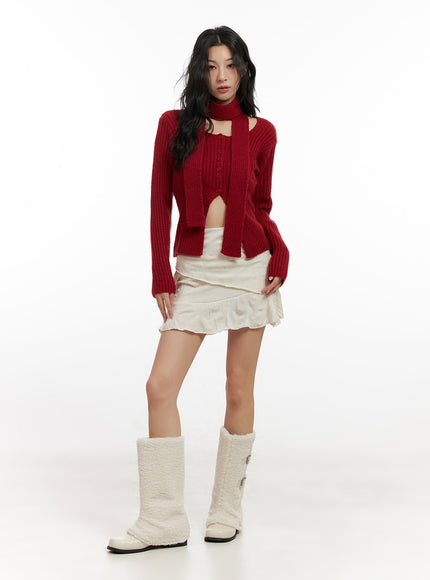 frilled-asymmetrical-mini-skirt-cn413