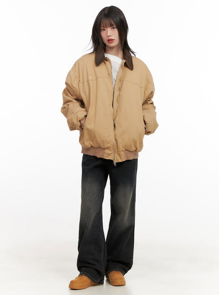 fringe-trim-collared-bomber-jacket-cj501