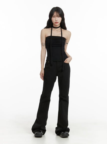 solid-bootcut-pants-ca408