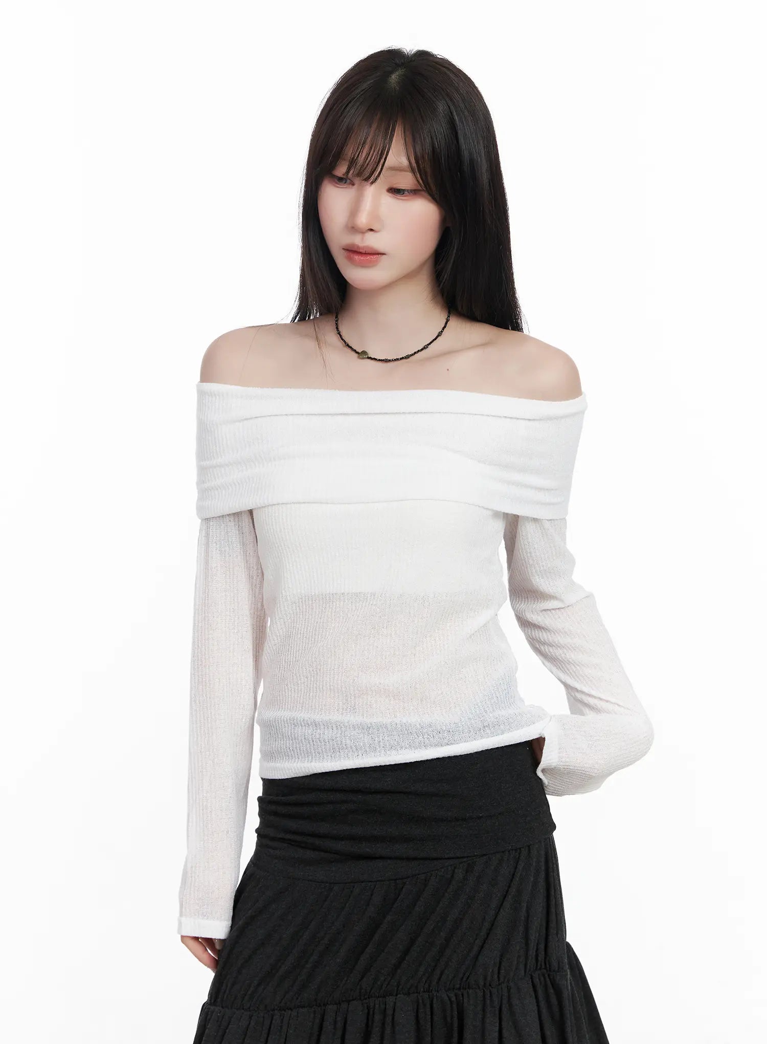 ribbed-off-shoulder-long-sleeve-top-cf523
