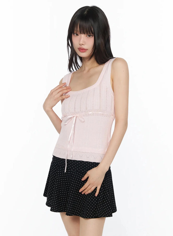 ribbon-knit-sleeveless-top-iy525