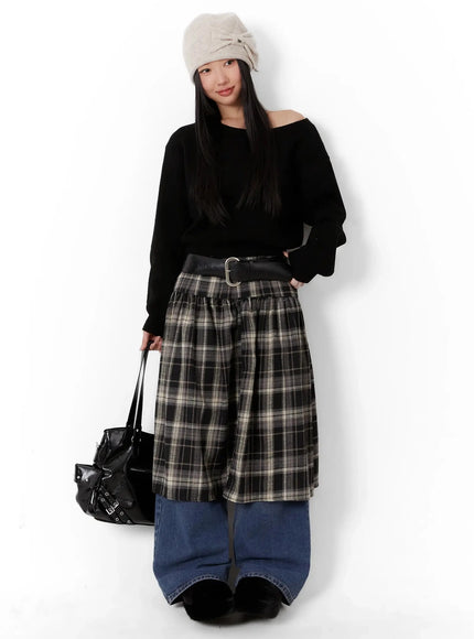 plaid-midi-skirt-id525