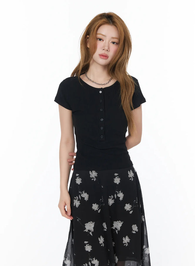 casual-ribbed-button-up-top-cy508