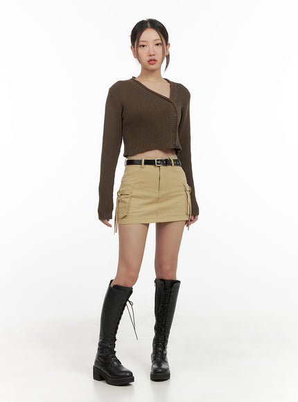 cargo-string-pocket-cotton-mini-skirt-cg422