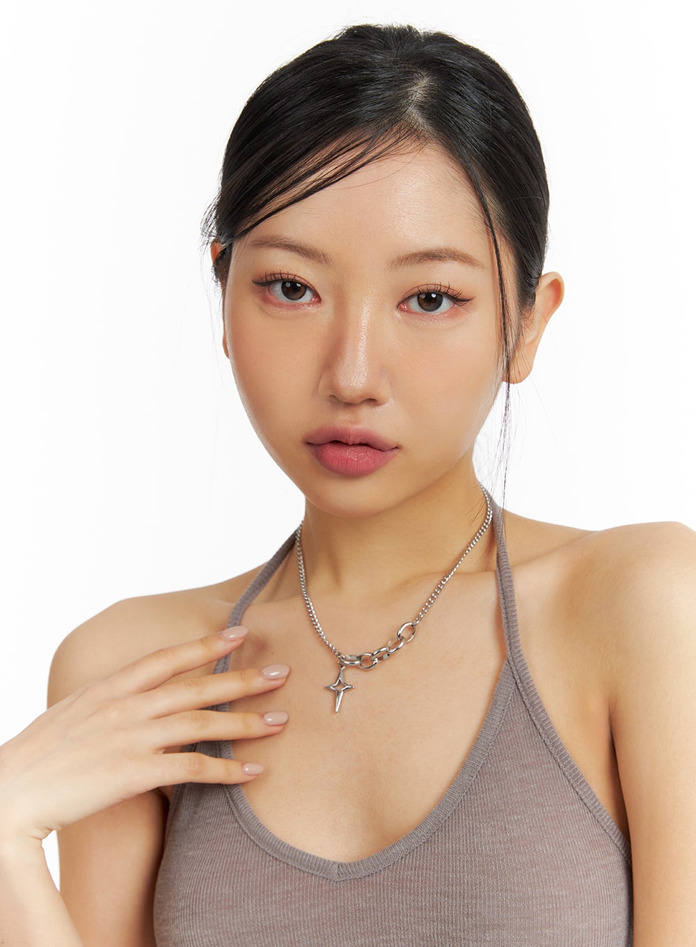 star-pendant-chain-necklace-cf420