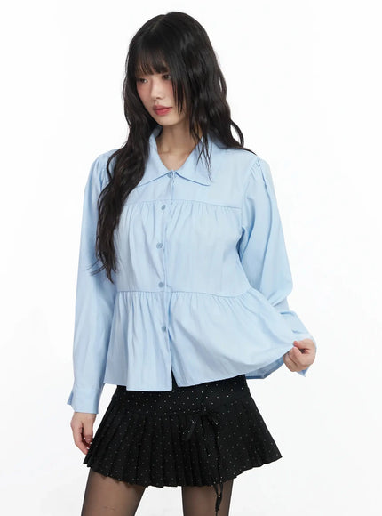 shirred-long-shirt-if505