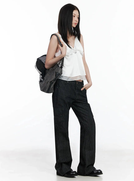 Silky Frill Slip Top IM509