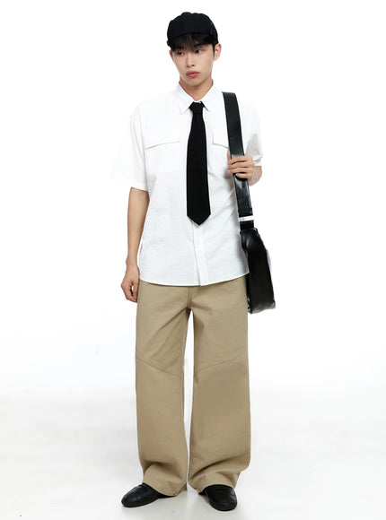 mens-casual-crinkle-texture-shirt-ig520