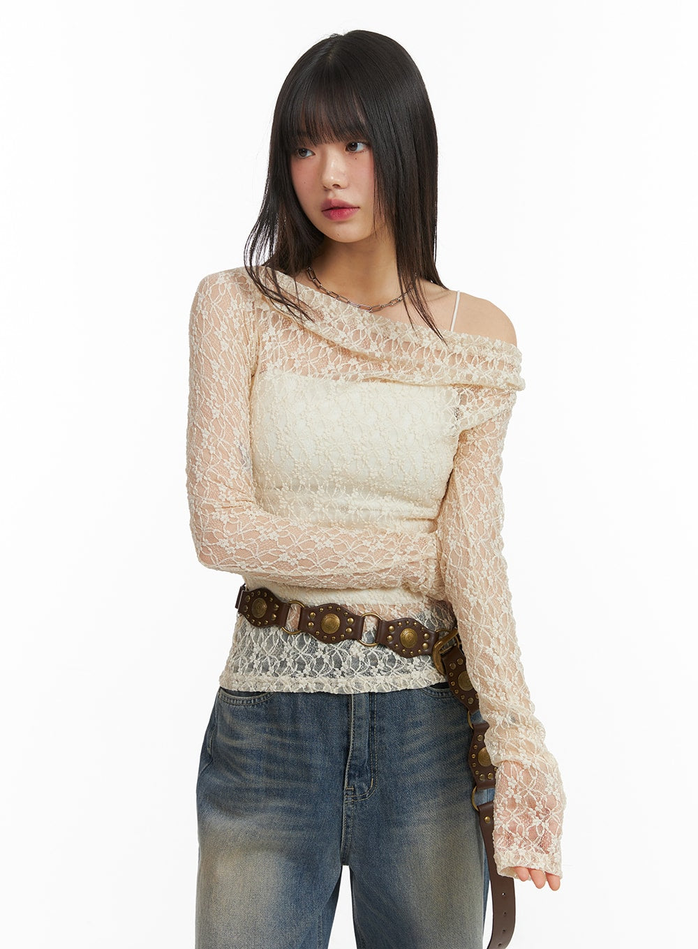  Y2k Tops Fairy Grunge Crochet Tops for Women Long Sleeve Top Y2k  Aesthetic Top Crop Top (Beige,S,Small) : Clothing, Shoes & Jewelry