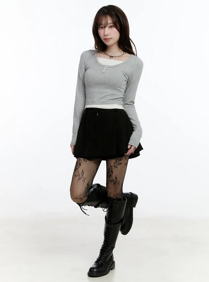 fleece-lined-layered-henley-top-cn525