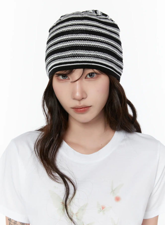 casual-striped-knit-beanie-cy514