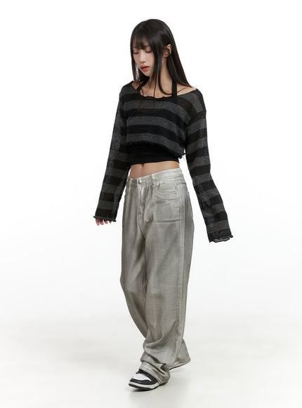 sheer-striped-crop-sweater-cl424