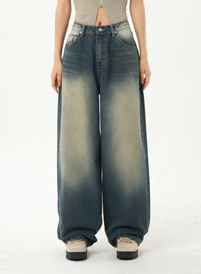 Mid-Rise Baggy Jeans CA325