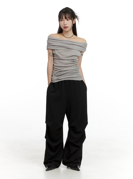 pintuck-banded-wide-fit-pants-cl424