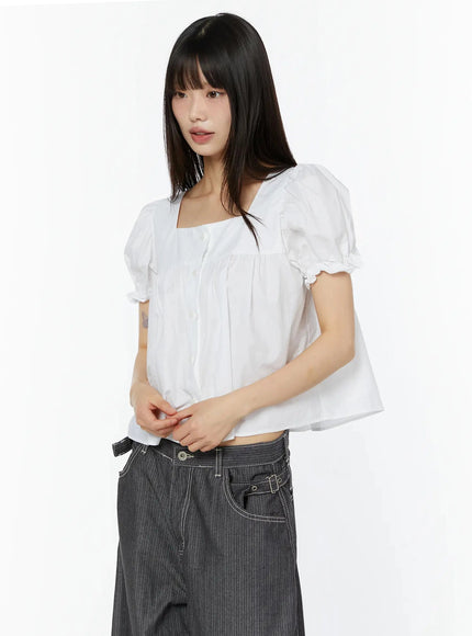 square-neck-puff-sleeve-blouse-iu518